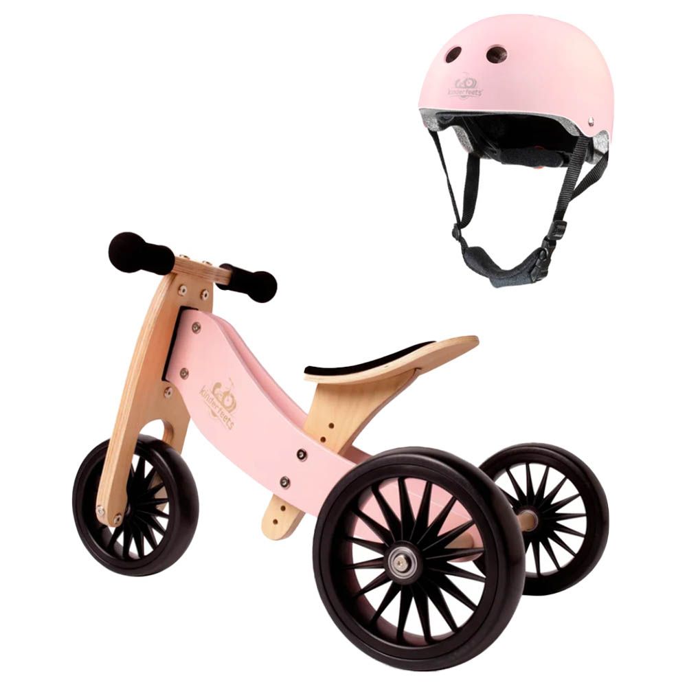 Kinderfeets Toddler Tricycle Helmet Rose