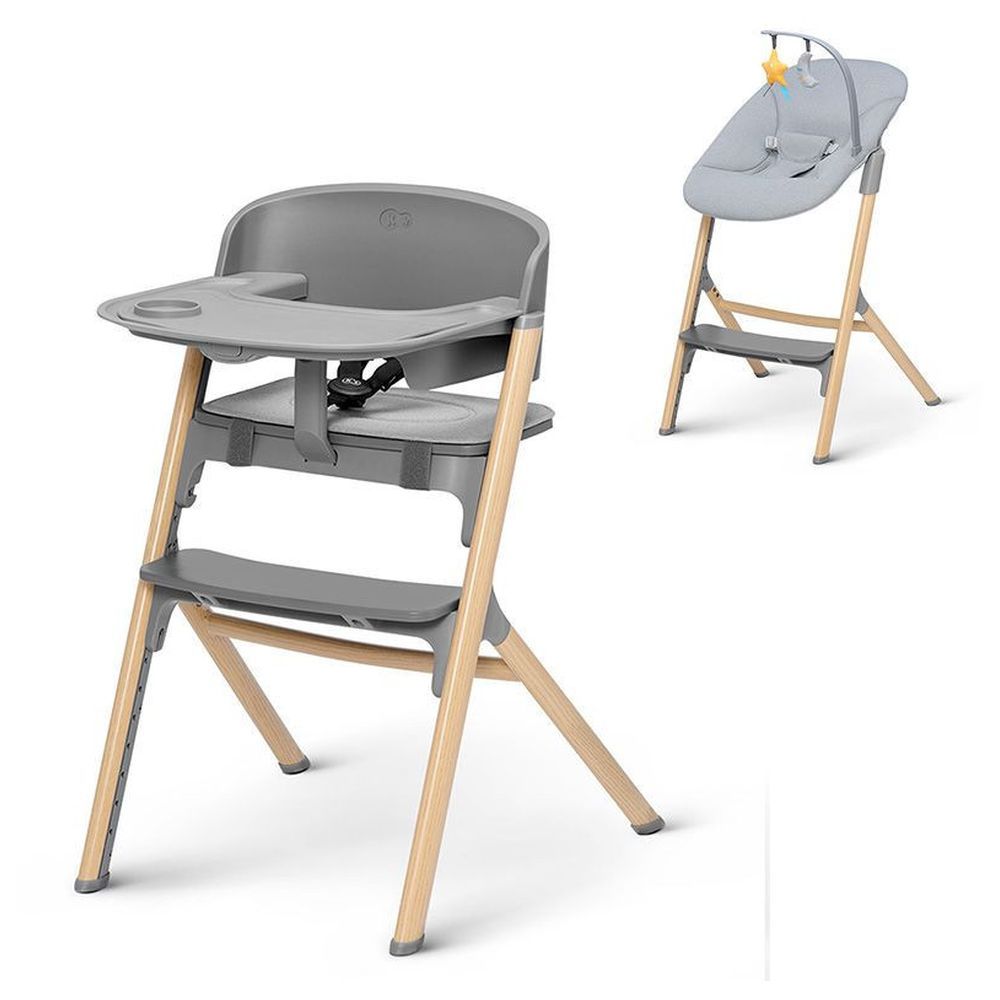 Kinderkraft high hot sale chair grey