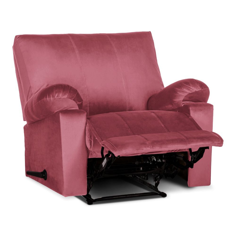 Pink deals recliner sofa