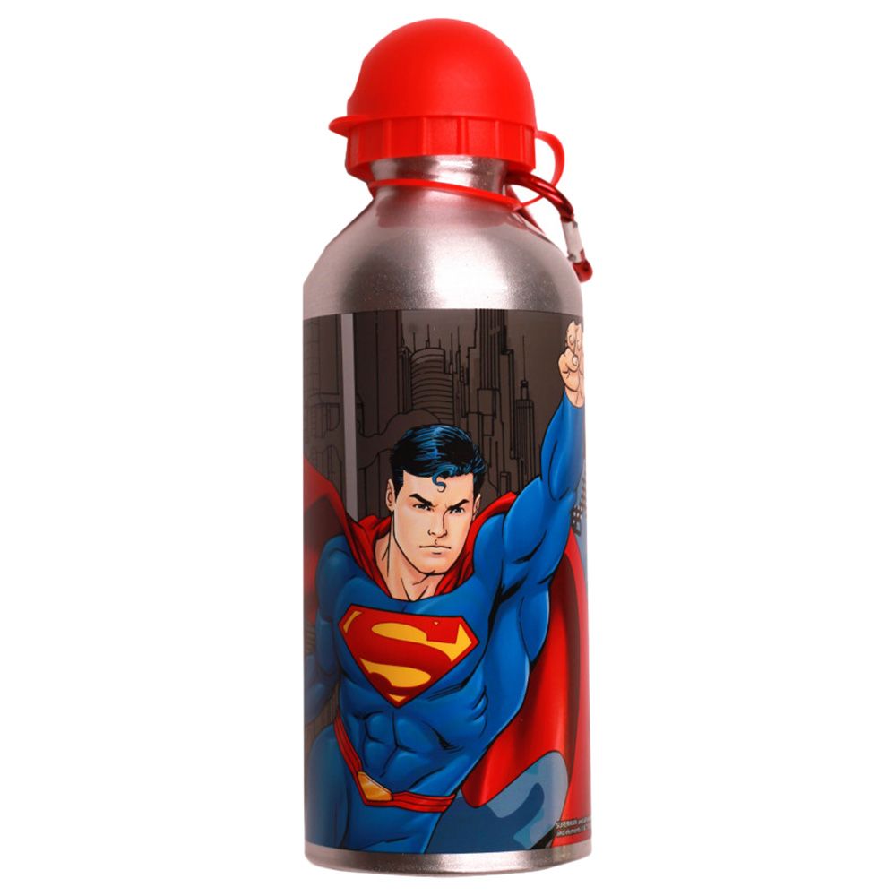 Aluminum Superman drinking bottle