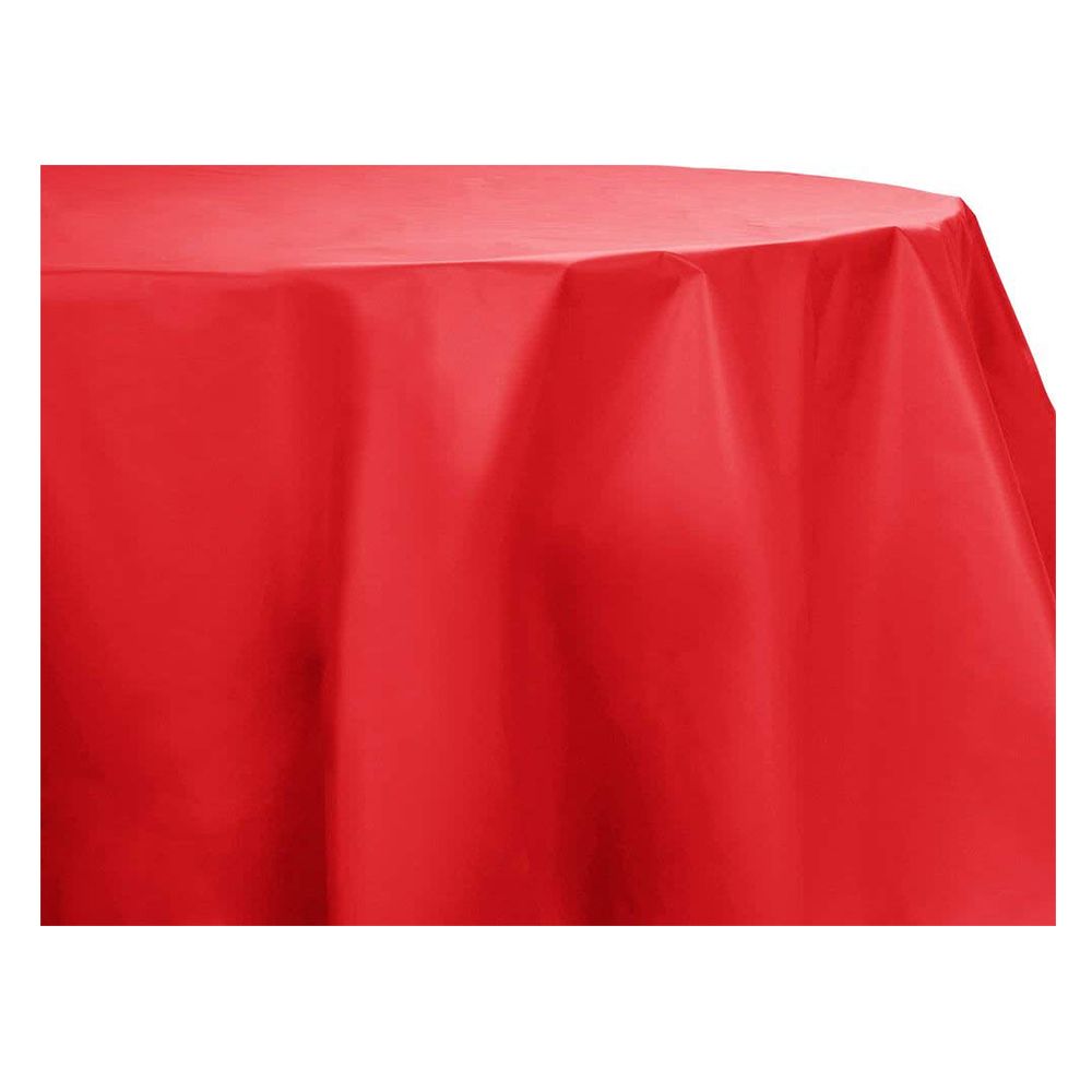 Apple Red Plastic Tablecover