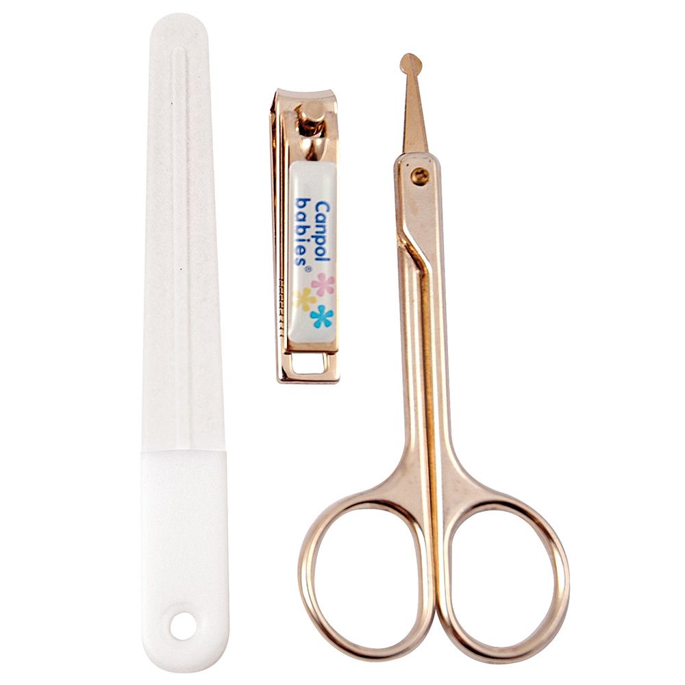 Canpol babies Round Tip Baby Nail Scissors with Cover