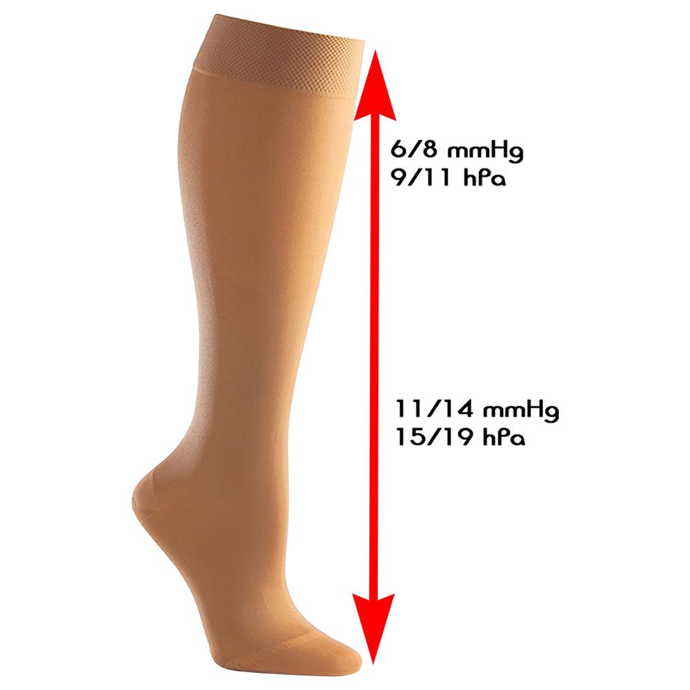 Mums & Bumps - Mamsy Compression Knee Socks - Nude | Buy at Best Price from  Mumzworld