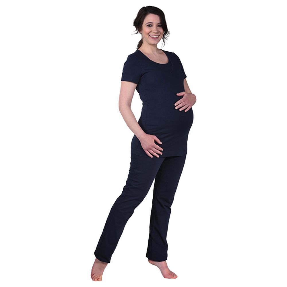 Mums & Bumps - Leonisa Extra High Waisted Legging - Blue