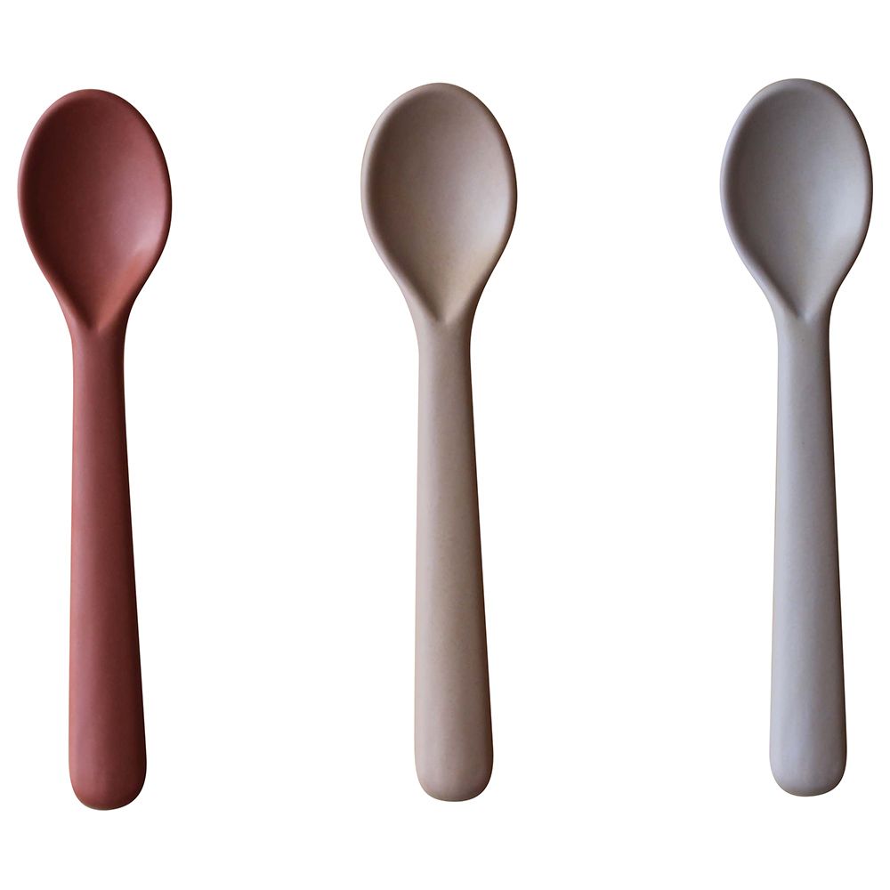 Baby feeding spoon 2-pack, rye - CINK