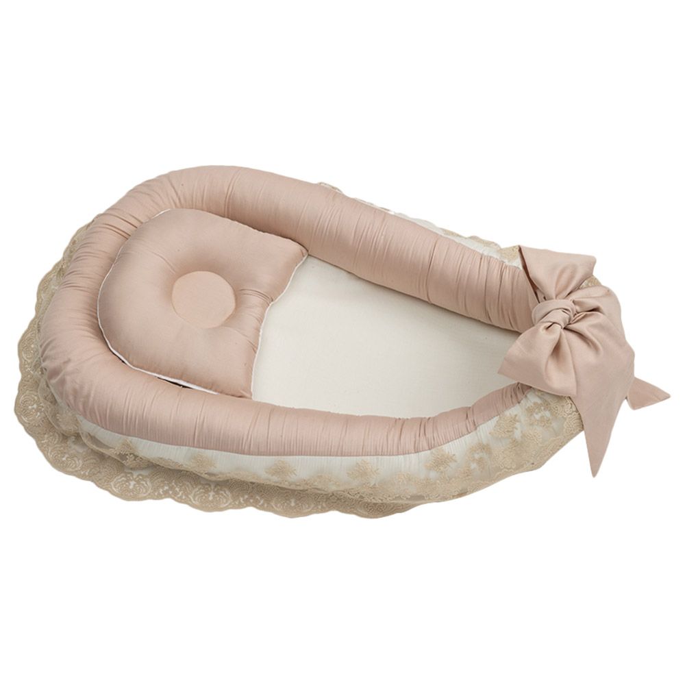 Monnet Baby French Lace Cream Sleeping Cocoon Buy at Best