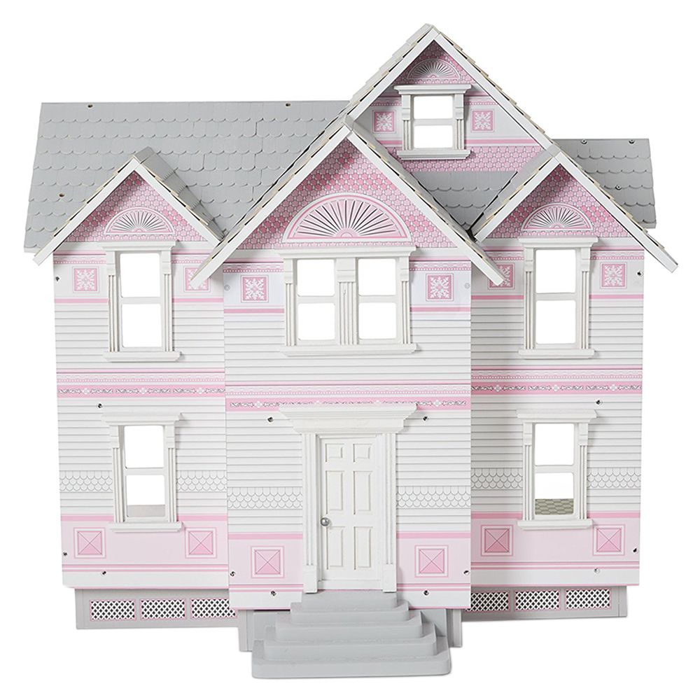 Melissa and doug classic store heirloom victorian doll house