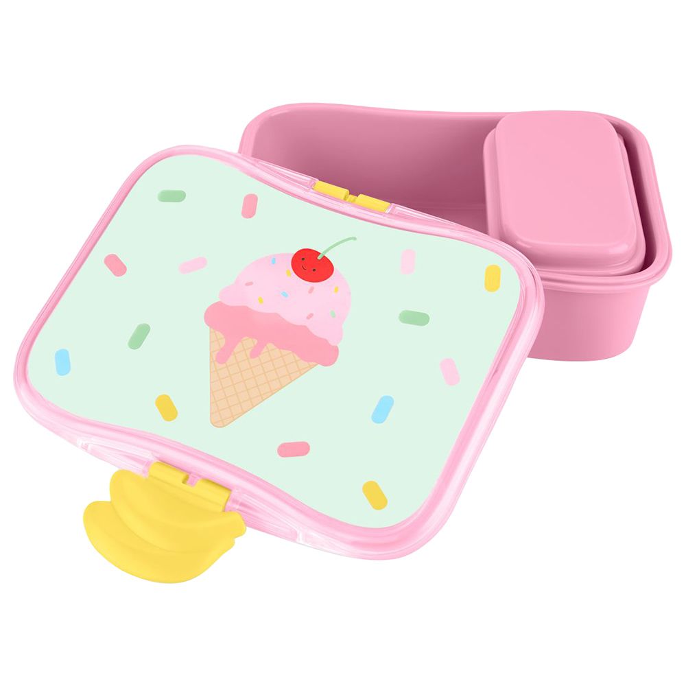 Pink Little Kid 3-Piece Butterfly Backpack, Lunch Box & Snack Cup Set