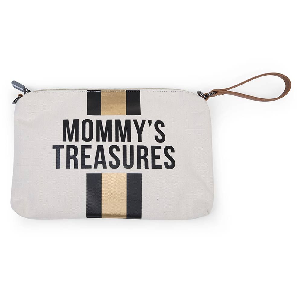 Childhome® Mommy Bag Canvas Black/Gold