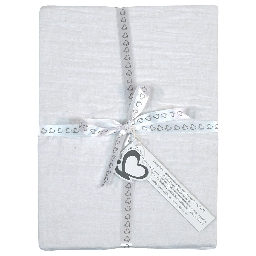 Organic fitted shop crib sheet