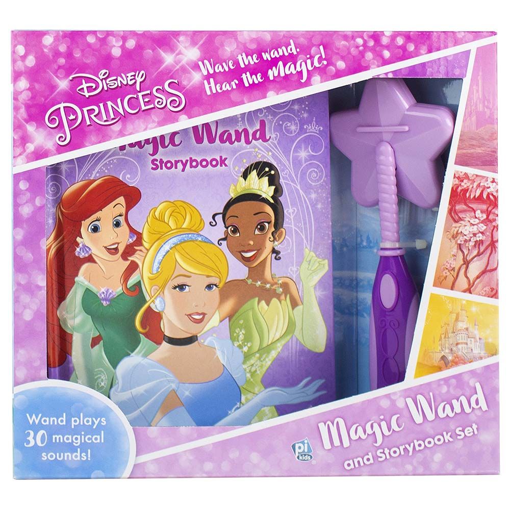 Disney Princess Magic Wand Sound Book Set