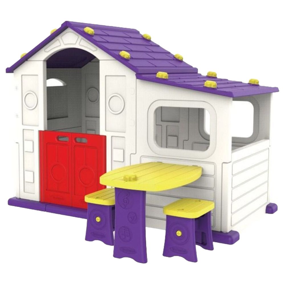 Little tikes picnic playhouse cheap with slide