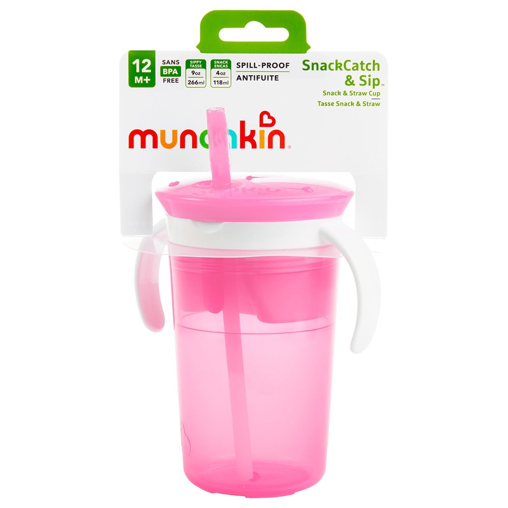 Munchkin Gentle Transition Pink Trainer Cup 4oz