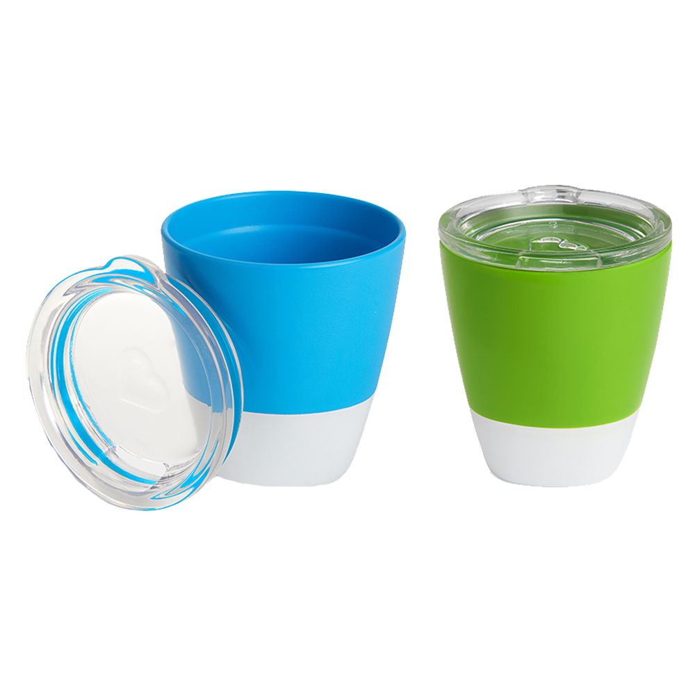 Munchkin Splash Toddler Cups with Training Lids 7 oz 4 Pack