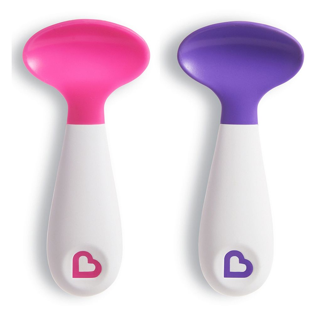 Munchkin 2 best sale pack silicone spoons