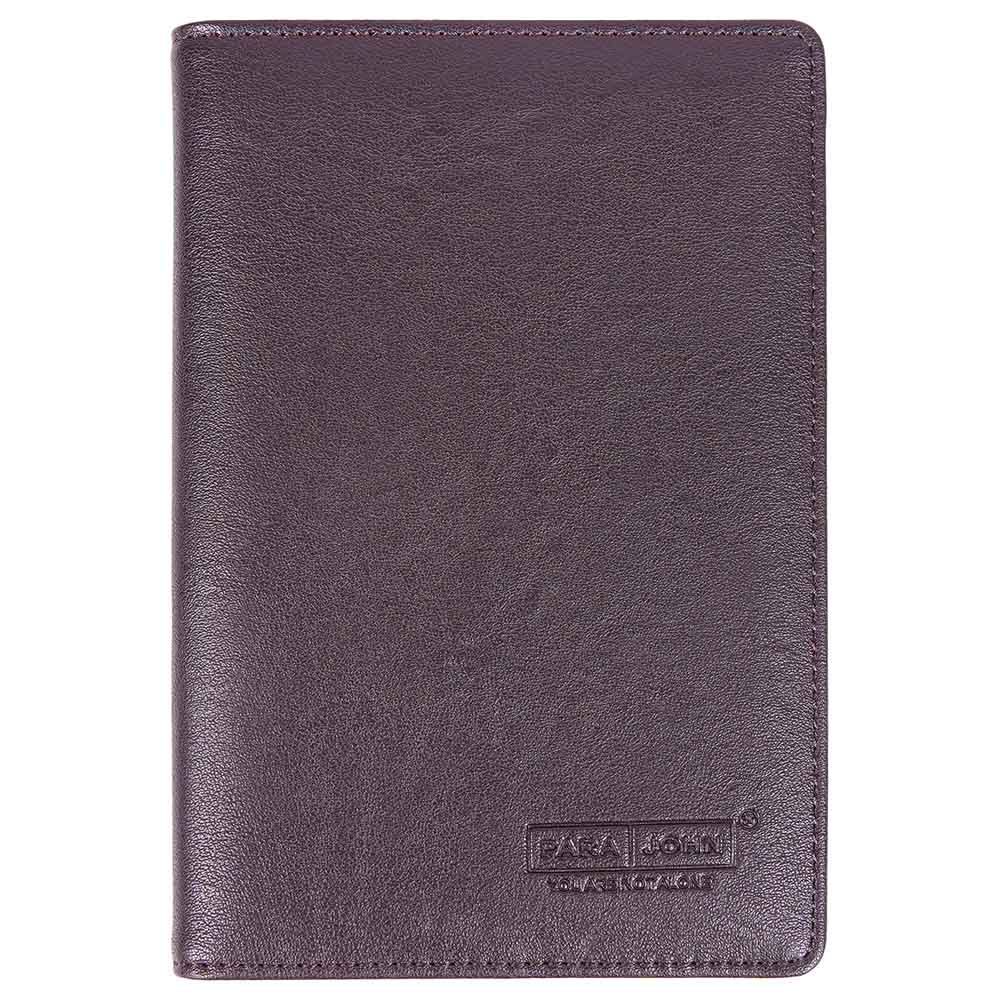 Leather shop passport holder