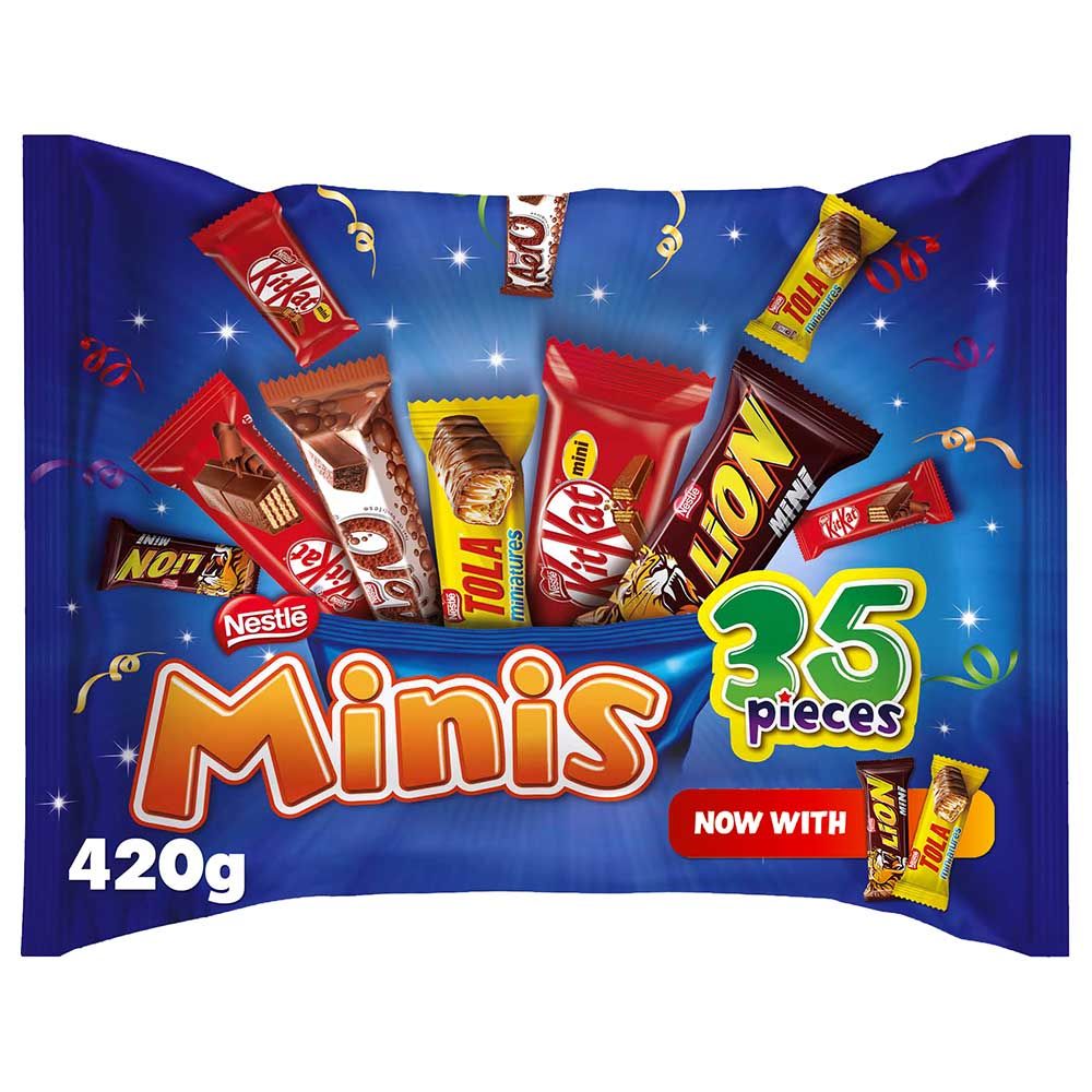 Nestle - Mini Mix Chocolate 420g - 35pcs