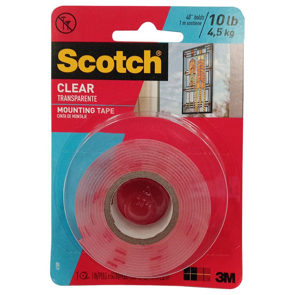 Scotch® Clear Mounting Strips