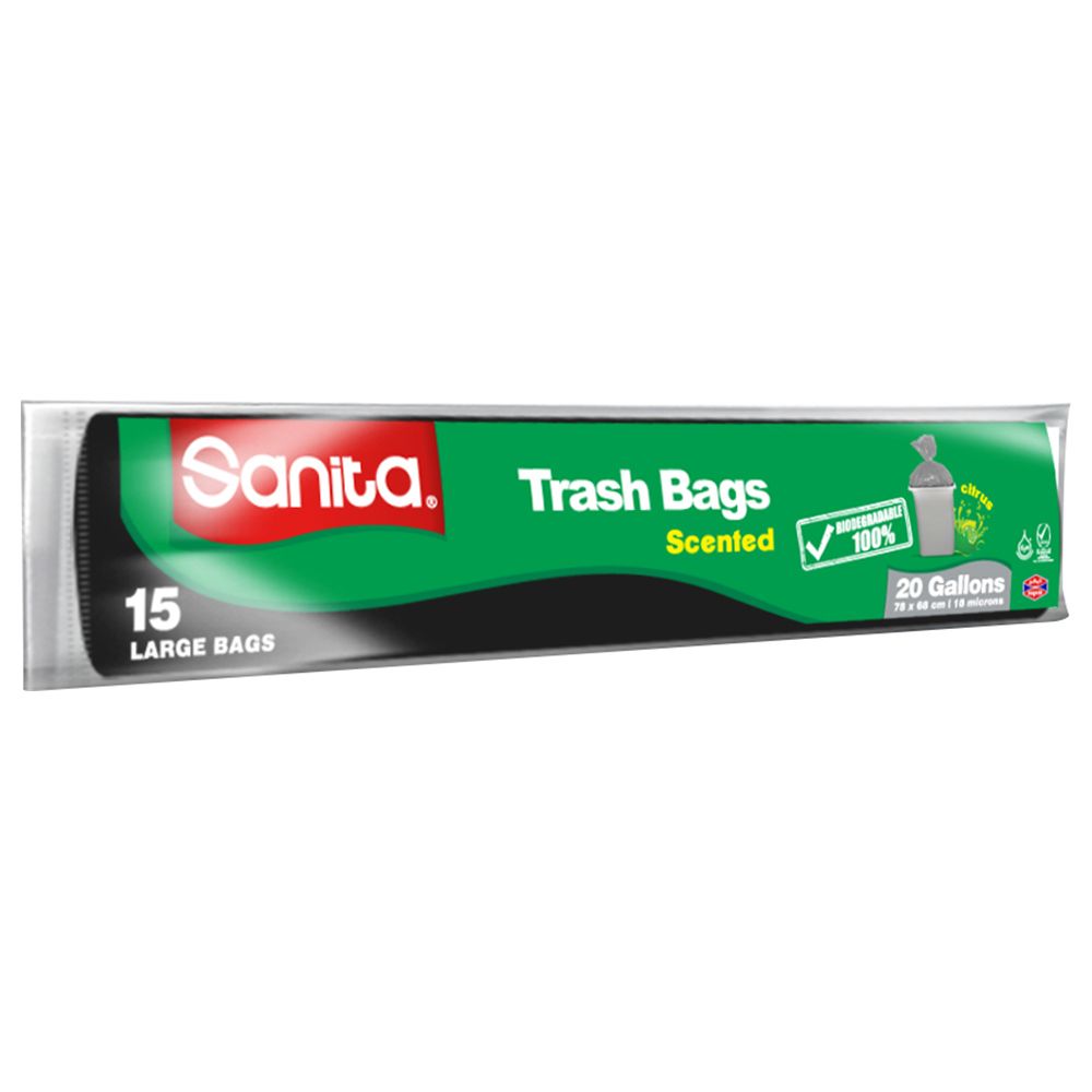 Sanita Club - Garbage Bags 30 Gallons Medium 20 Bags