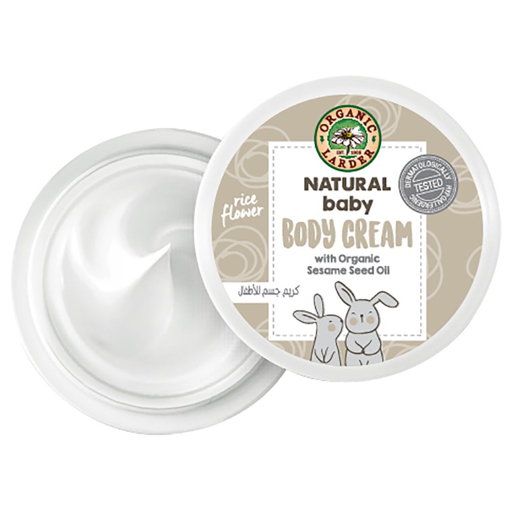 Best organic hot sale baby cream