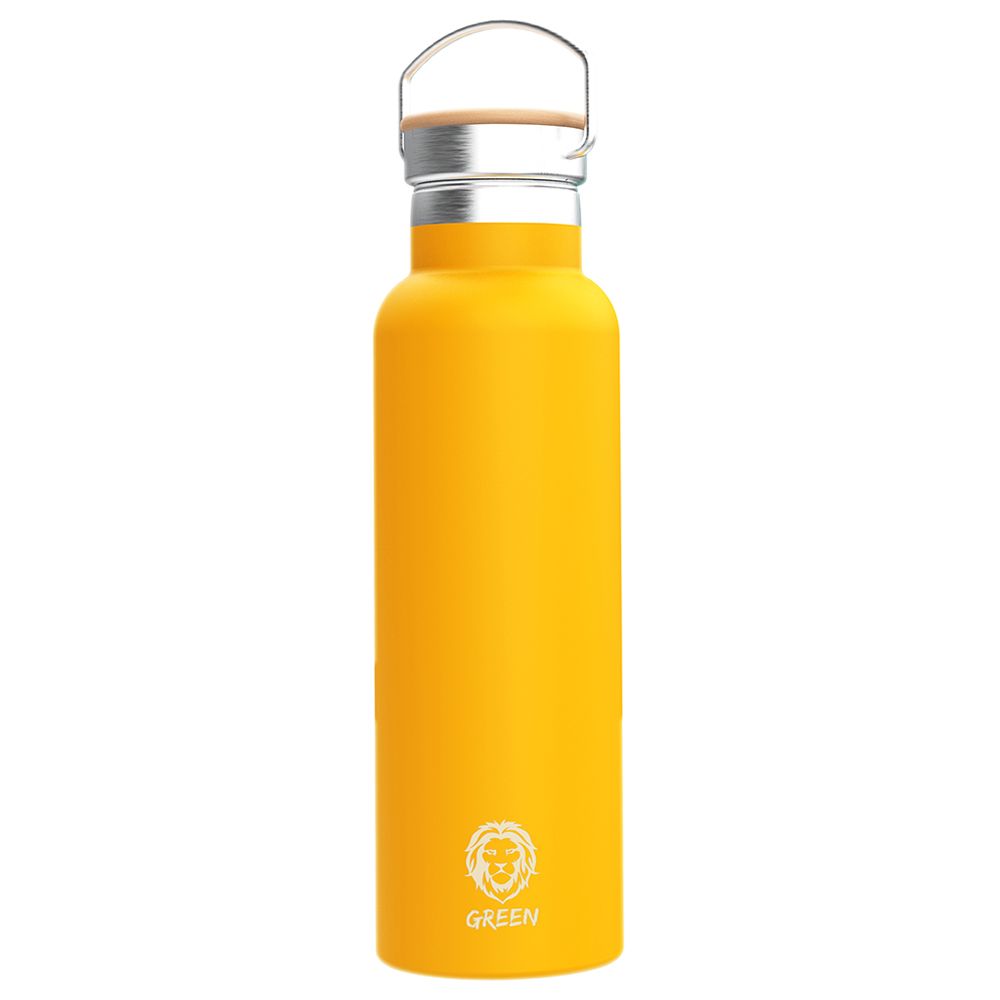 Yellow store thermos flask