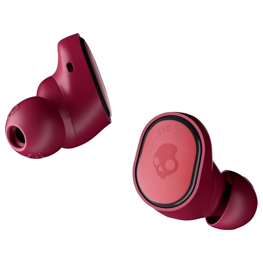 Skullcandy Sesh Evo True In Ear Earphones Deep Red Buy at