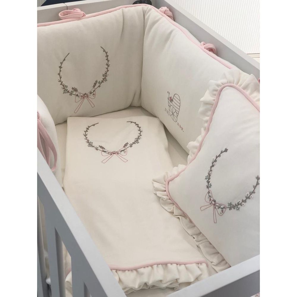 Organic top crib set