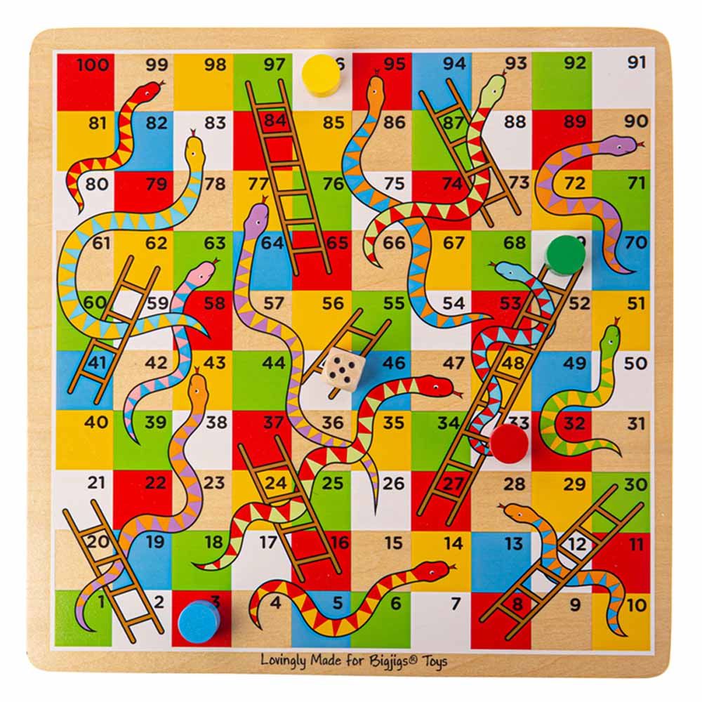 How to draw Snakes and Ladders Game