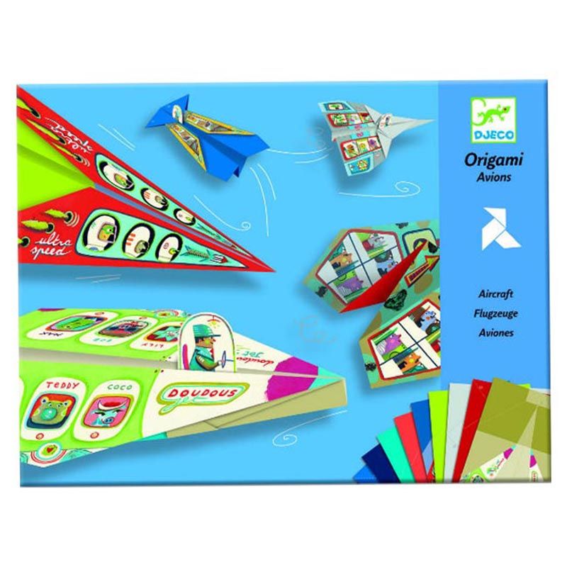 Djeco - Origami Kit Aeroplanes  Buy at Best Price from Mumzworld