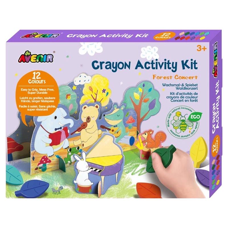 Avenir - Crayon Activity Kit - Treehouse Fun - Johnco