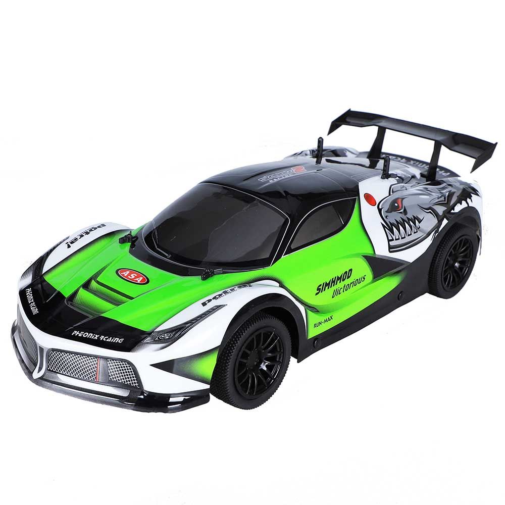 D-Power - Speed Racing RTR 1:10 Scale, 2.4Ghz RC Race Car - Green