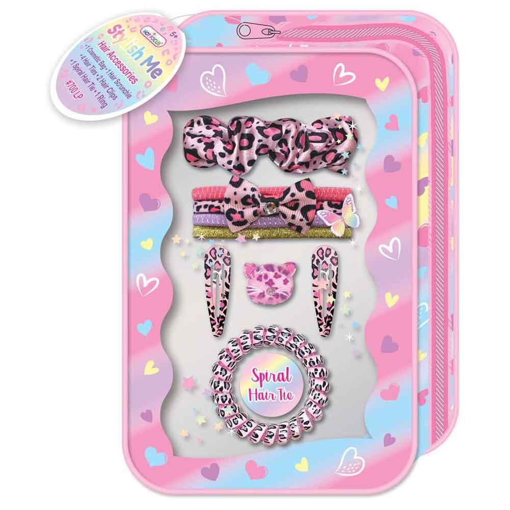 Hot Focus Leopard Stylish Me Hair Accessories Set