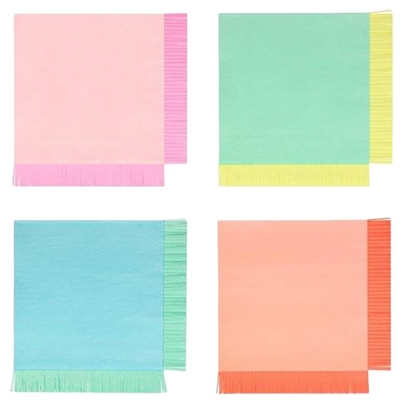 Meri Meri Pastel Fabric Napkins (X 4)