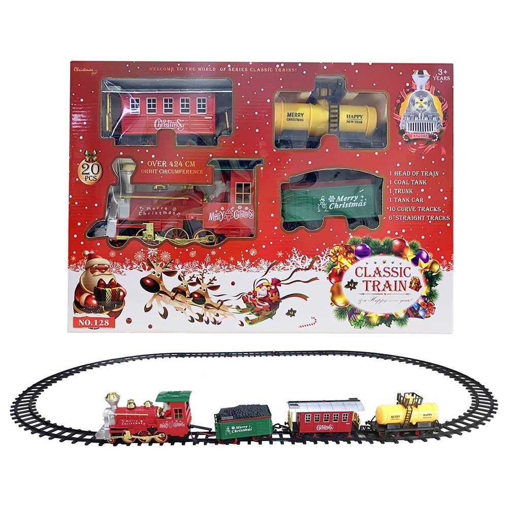 Christmas magic hot sale train set