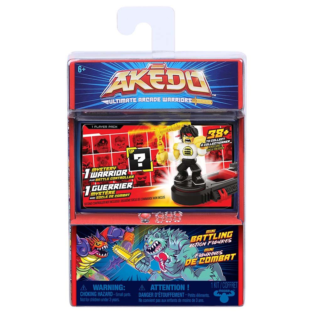Legends of Akedo Powerstorm Warrior Collector Pack 4 Mini Battling