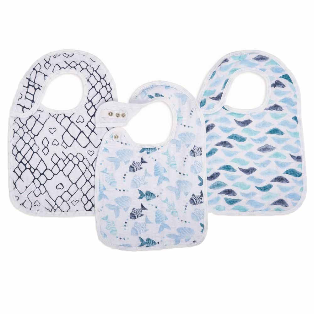 Snap bibs sales