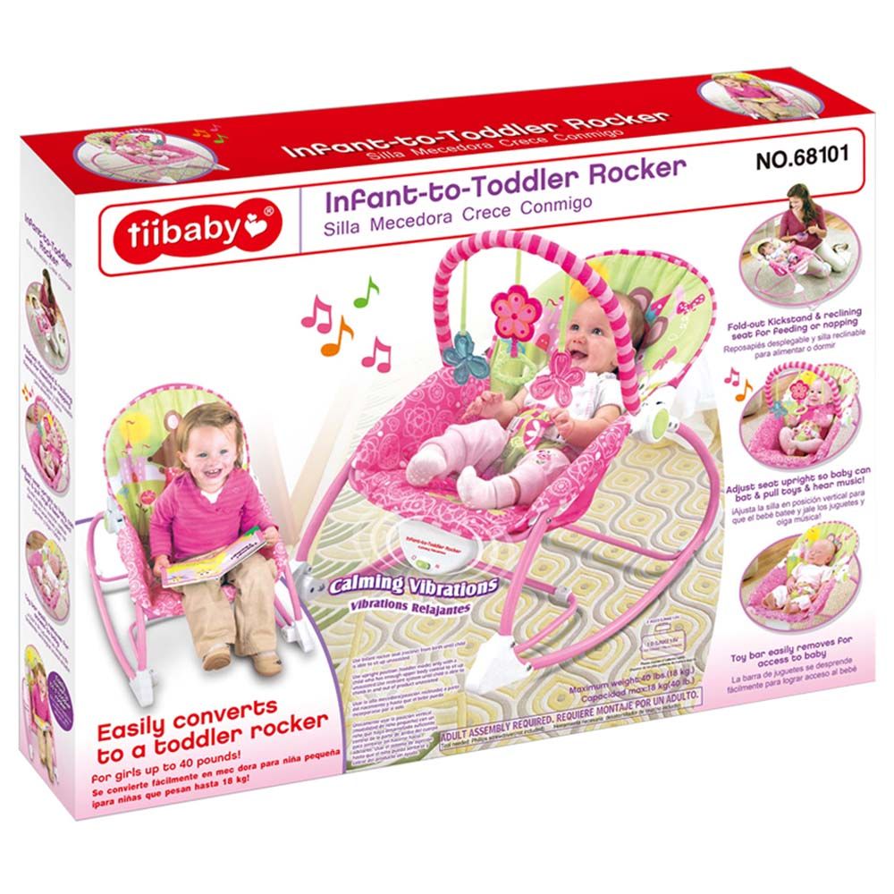 Fisher price rocker online pink