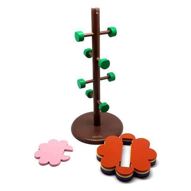 Essen - Montessori Shape Sorting Stacking Educational Toy