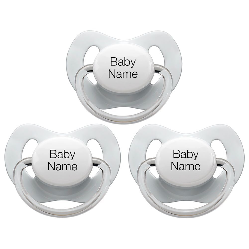 Grey pacifier sales