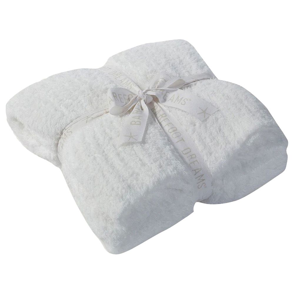 Barefoot Dreams - Cozychic Ribbed Throw - White
