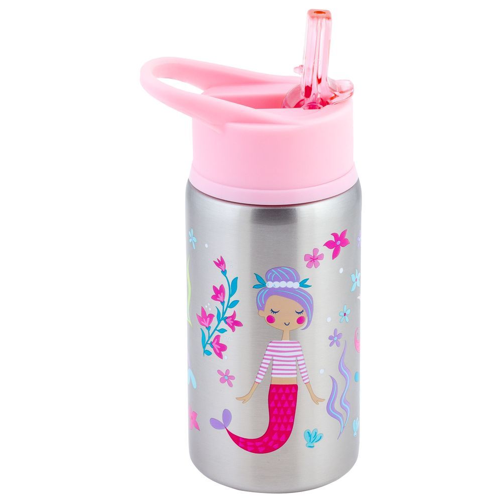 Pastel Pink Stainless Steel Bottle, 260ml