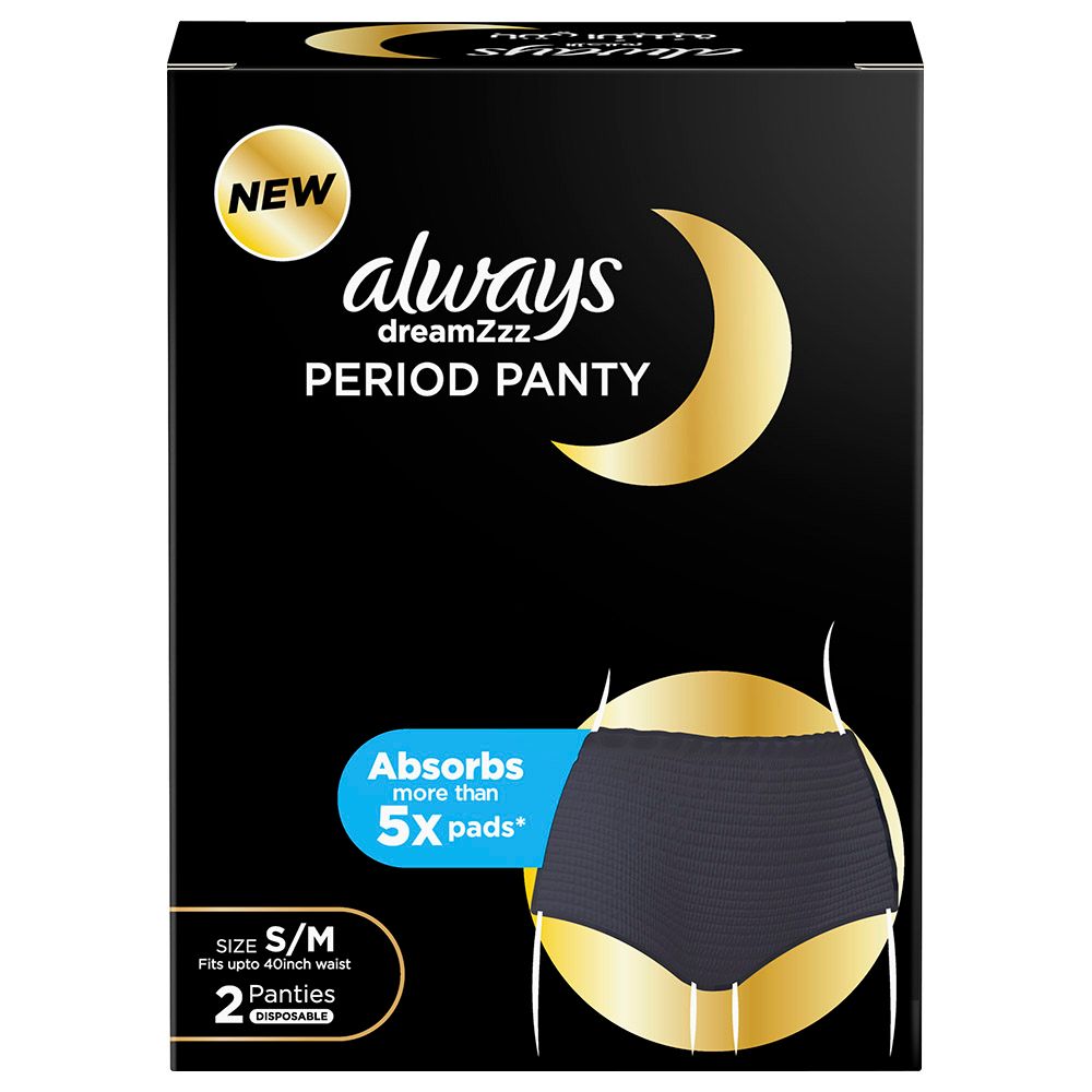 Period Underwear 3 Pack (2 Lilac, 1 Black) + Free Travel Bag