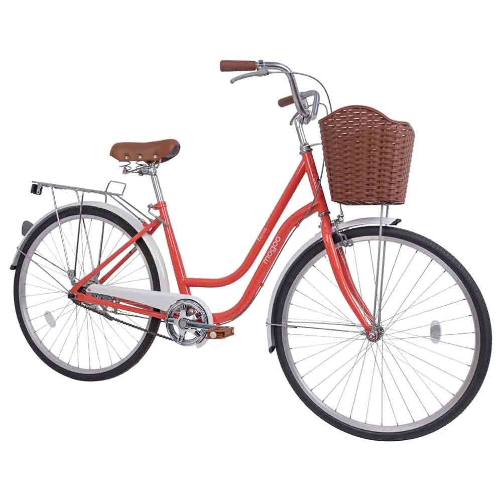 Mogoo - Fiona Cruiser Bike - 26-inch - Peach | Buy at Best Price