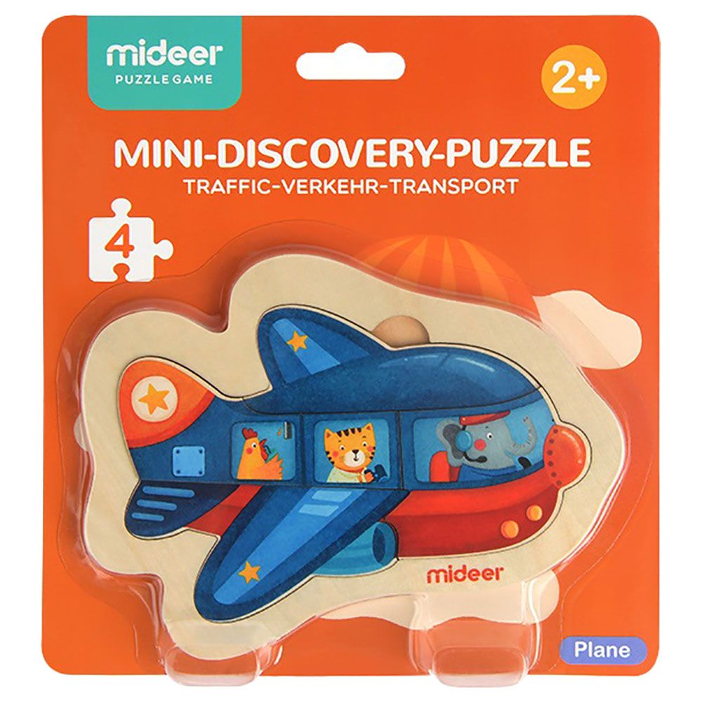 MiDeer - Mini Discovery Puzzle - Airplane