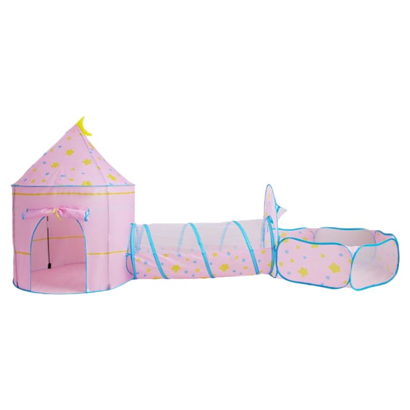 Lovely Baby Playhouse Tent With Tunnel Pink Buy at Best