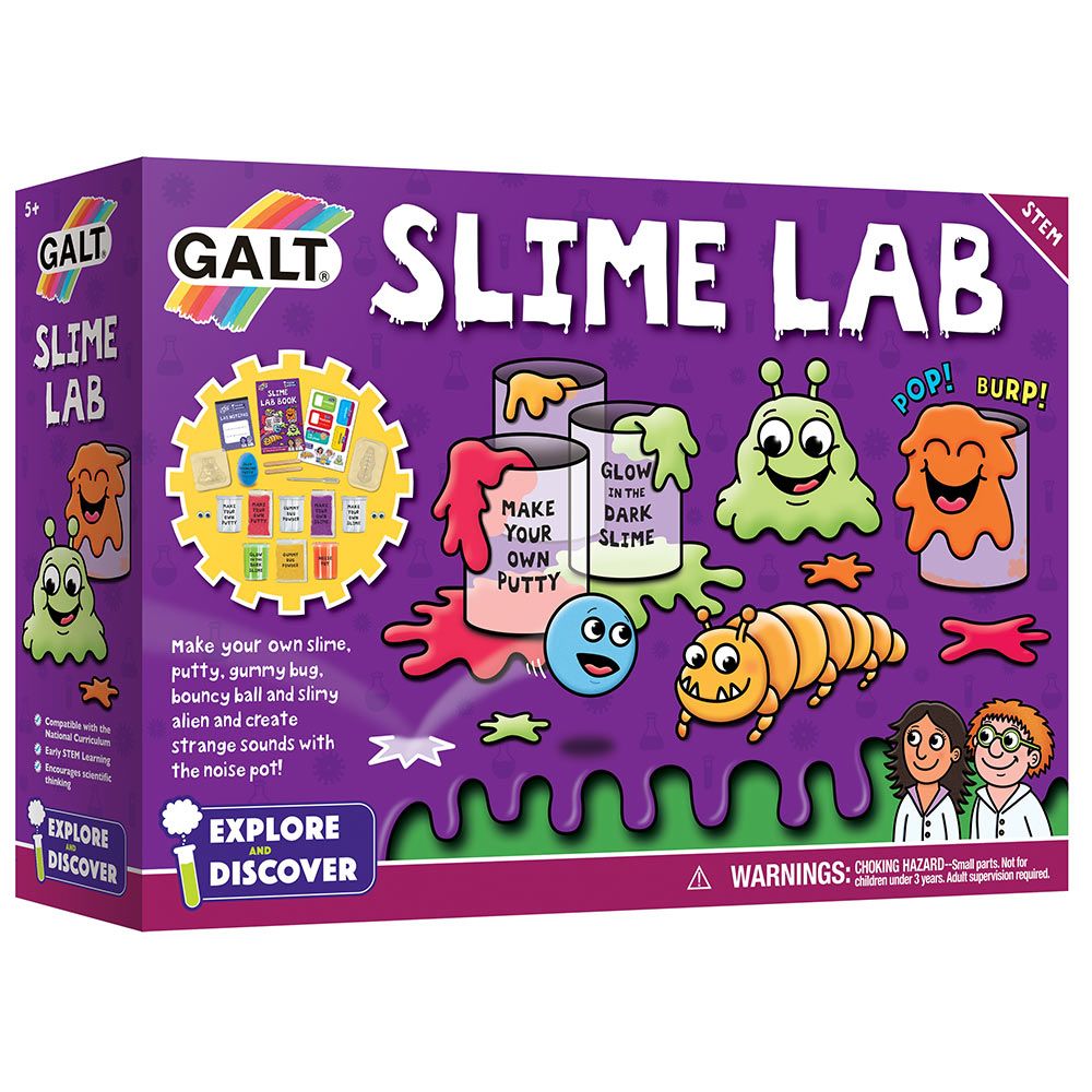 SES Creative Creation Set - Slime Laboratory - Light Up