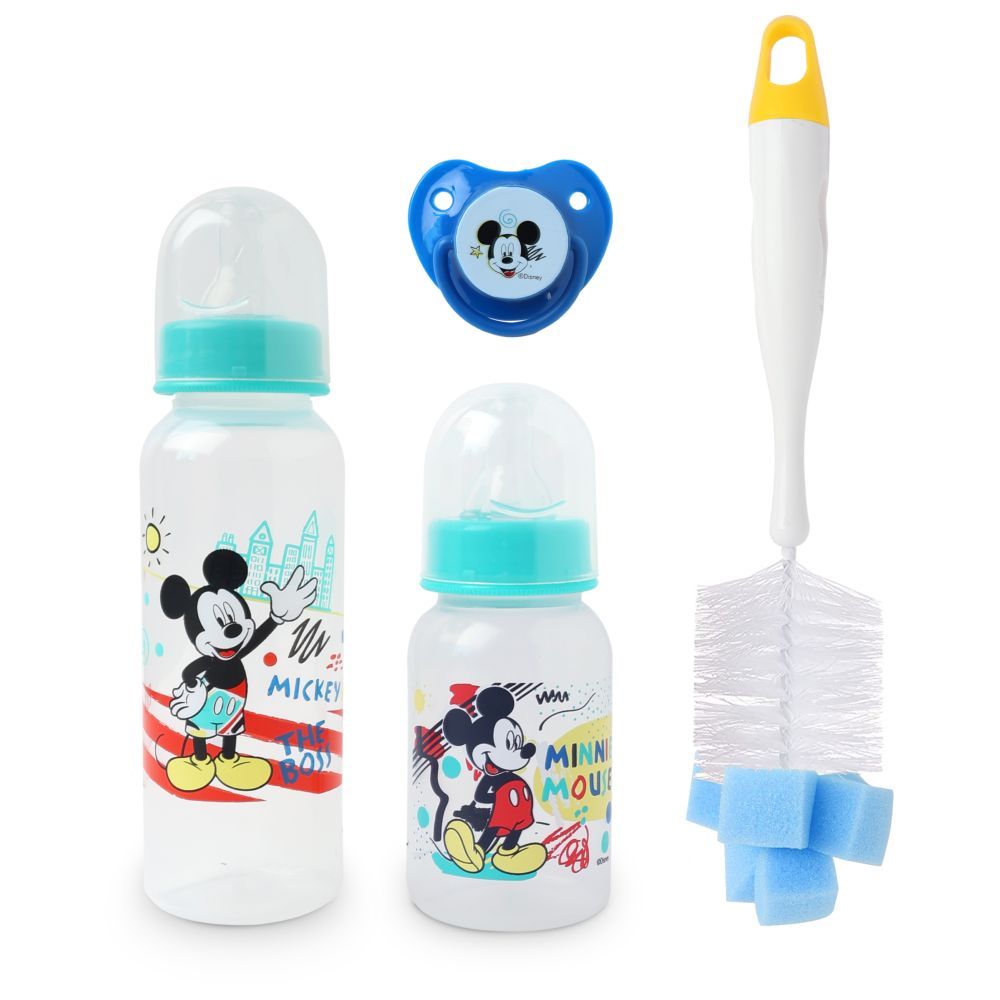 Disney - Mickey Mouse Baby Gift 4pc-Set - Blue