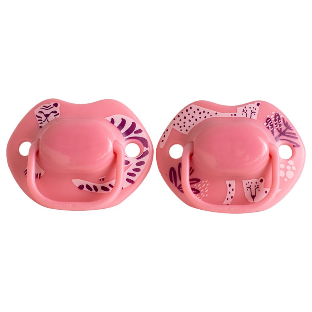 Tommee Tippee - Moda Soother 0-6M - Pink - Pack of 2