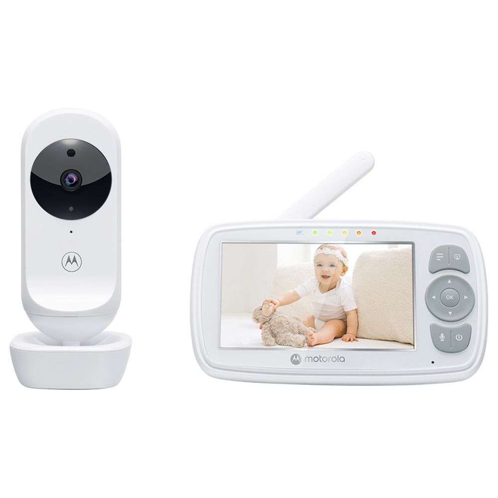 اشتر بأفضل الأسعار من ممزورلد  بيبي موف جهاز مراقبة الطفل الصوتي مدى 300  متر