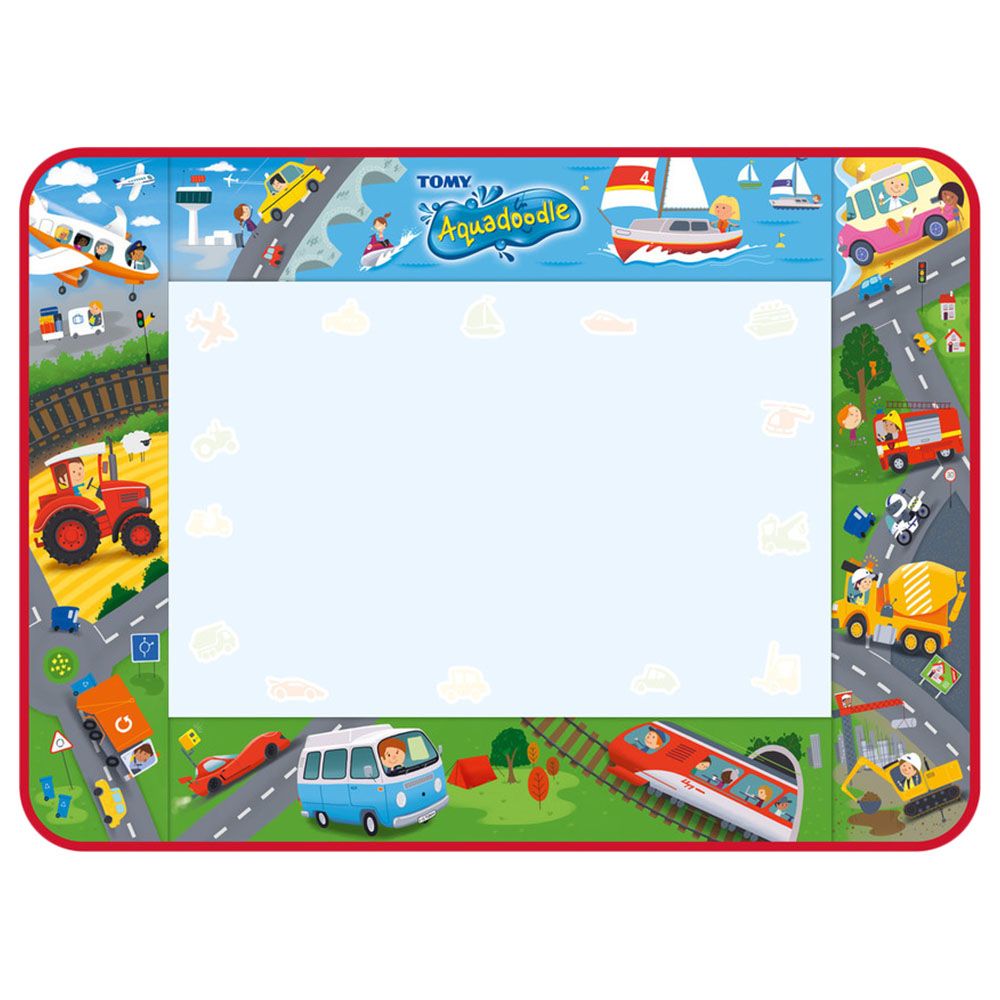 Tomy Aquadoodle Vehicle Adventure Mat For Ages 18+ Months Drawing - Art  Fun. 